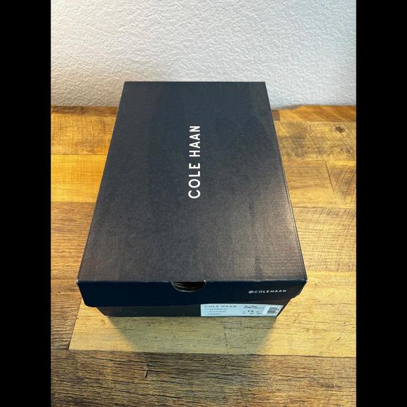 Cole Haan Grand Owen Black Leather Men's Size 13 Dress Shoe - C33062 New in Box - Picture 2 of 6
